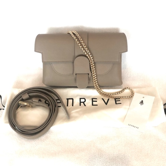 Senreve Handbags - Senreve Smooth leather Aria Belt Bag (Latte)